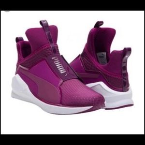 Puma Purple Slip on Shoes